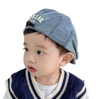 Dječja kapa, proljetna i jesenska kaubojska beretka, kapa za dječake i djevojčice, zaštita od sunca i suncobran, korejska dječja kapa