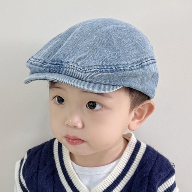 Dječja kapa, proljetna i jesenska kaubojska beretka, kapa za dječake i djevojčice, zaštita od sunca i suncobran, korejska dječja kapa