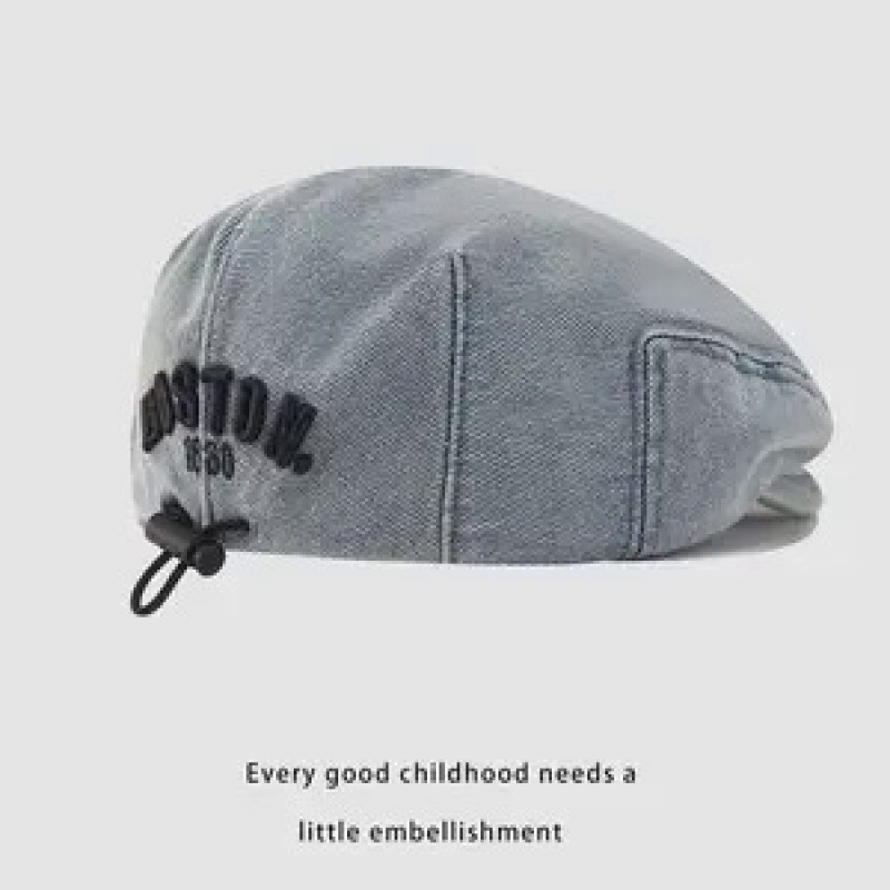 Dječja kapa, proljetna i jesenska kaubojska beretka, kapa za dječake i djevojčice, zaštita od sunca i suncobran, korejska dječja kapa