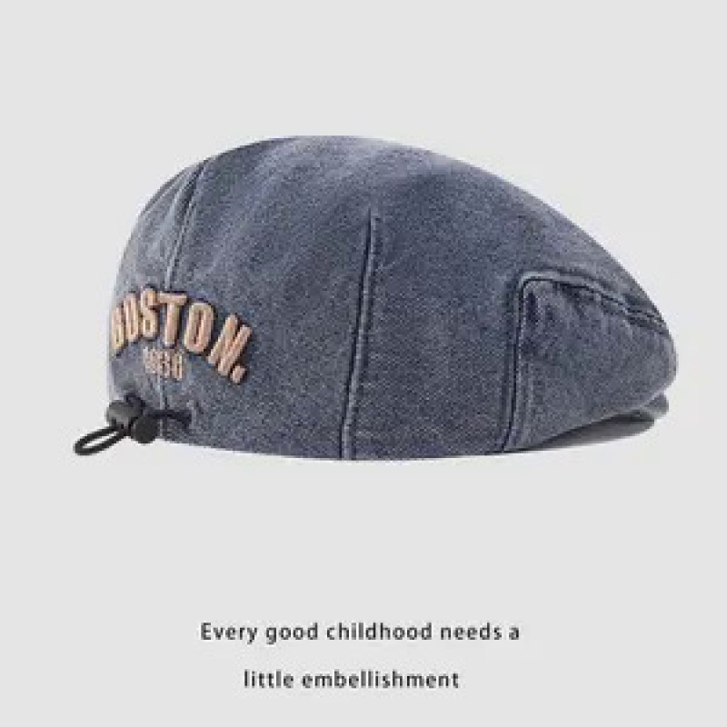 Dječja kapa, proljetna i jesenska kaubojska beretka, kapa za dječake i djevojčice, zaštita od sunca i suncobran, korejska dječja kapa