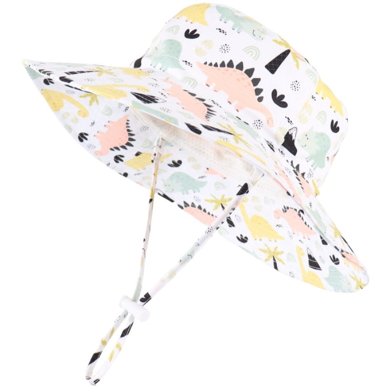 Pălărie de soare pentru copii, nouă primăvară și vară, 2025, în aer liber, pentru bebeluși, mini dinozaur, protecție solară, pălărie reglabilă pentru călătorii