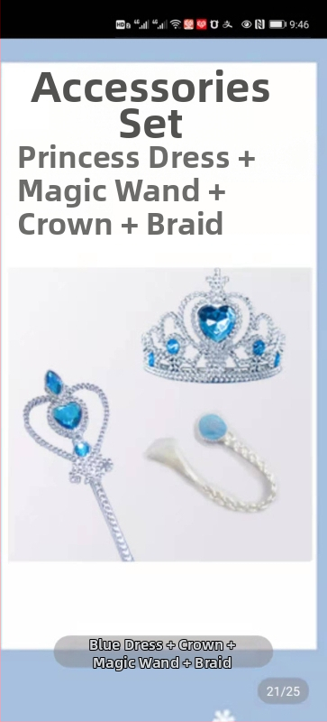 Tüdrukute printsess Anna Frozen suvine uus halloweeni sünnipäevakleit superhaldja kostüüm ilus lääne stiilis