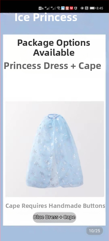 Tüdrukute printsess Anna Frozen suvine uus halloweeni sünnipäevakleit superhaldja kostüüm ilus lääne stiilis