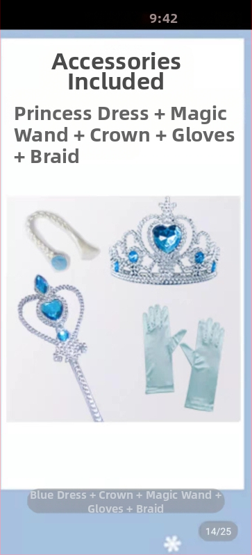 Tüdrukute printsess Anna Frozen suvine uus halloweeni sünnipäevakleit superhaldja kostüüm ilus lääne stiilis