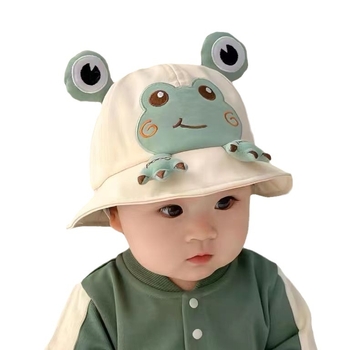 Slatka mala žablja dječja kapa za proljeće i jesen, tanka sjenila za sunce, dječja kapa za sunčanje za putovanja, za dječake i djevojčice, dječja kapa za sunčanje