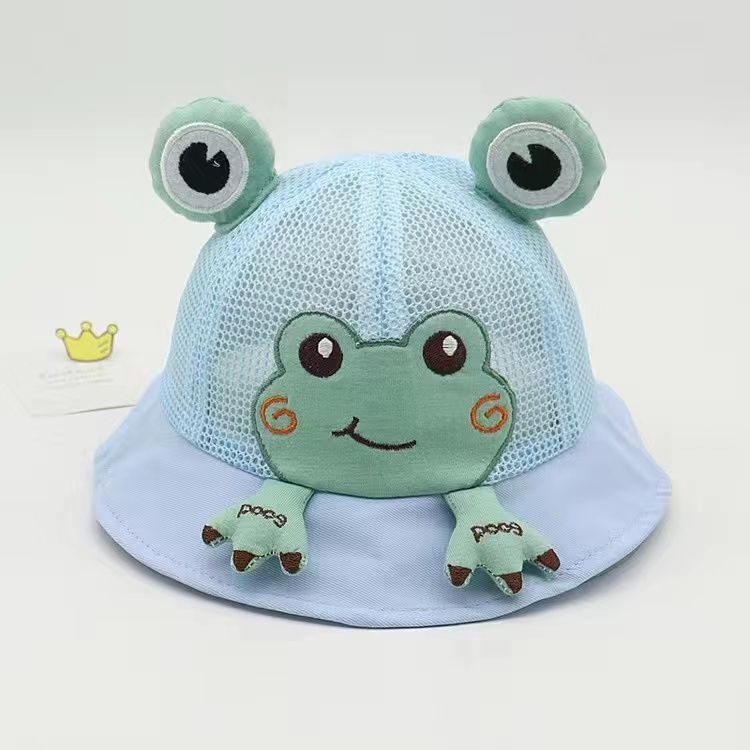 Slatka mala žablja dječja kapa za proljeće i jesen, tanka sjenila za sunce, dječja kapa za sunčanje za putovanja, za dječake i djevojčice, dječja kapa za sunčanje