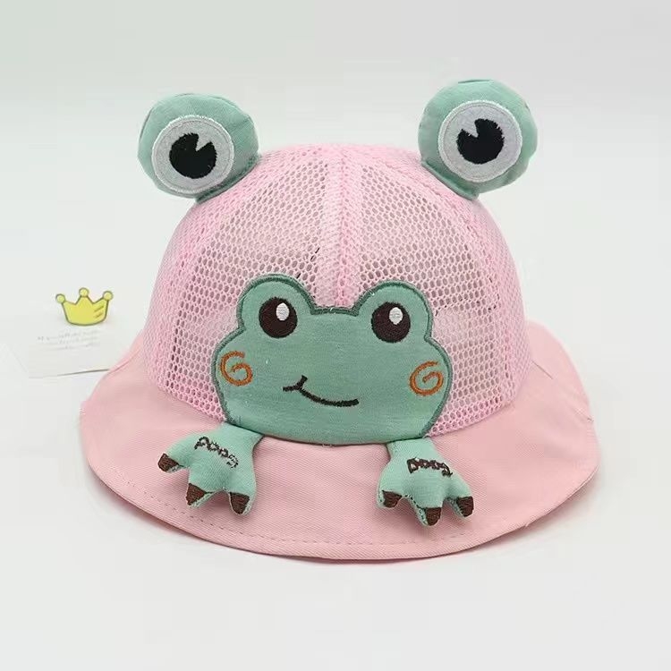 Slatka mala žablja dječja kapa za proljeće i jesen, tanka sjenila za sunce, dječja kapa za sunčanje za putovanja, za dječake i djevojčice, dječja kapa za sunčanje
