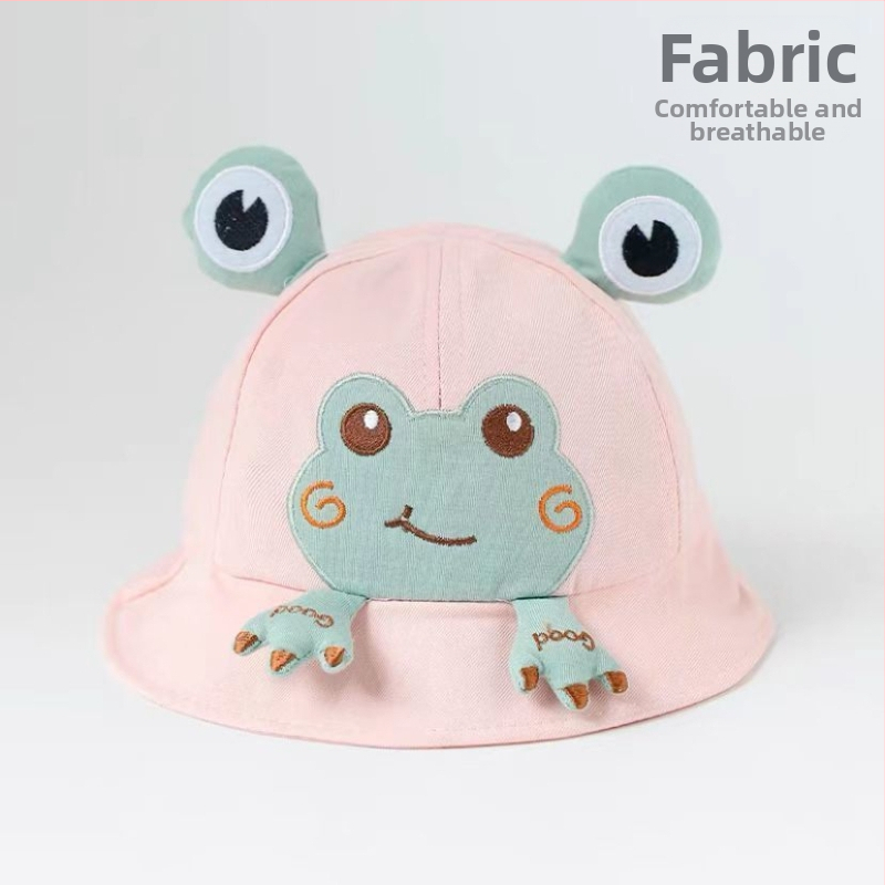 Slatka mala žablja dječja kapa za proljeće i jesen, tanka sjenila za sunce, dječja kapa za sunčanje za putovanja, za dječake i djevojčice, dječja kapa za sunčanje