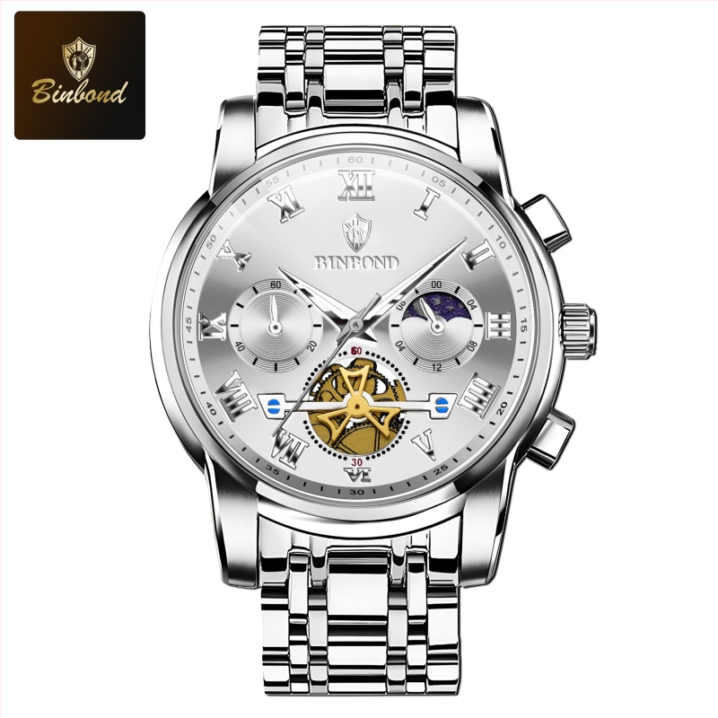 Binbangi kaubamärgiga kellad hulgimüügitootjatelt, helendavad õõnsad veekindlad piiriülesed kvartskellad, meeste kellad, väliskaubanduse meeste kellad
