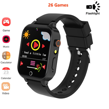 2024. aasta uus piiriülene Amazoni lastekell sisaldab 24 tüüpi puslemänge HD-ekraaniga lastekellal