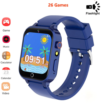 2024. aasta uus piiriülene Amazoni lastekell sisaldab 24 tüüpi puslemänge HD-ekraaniga lastekellal