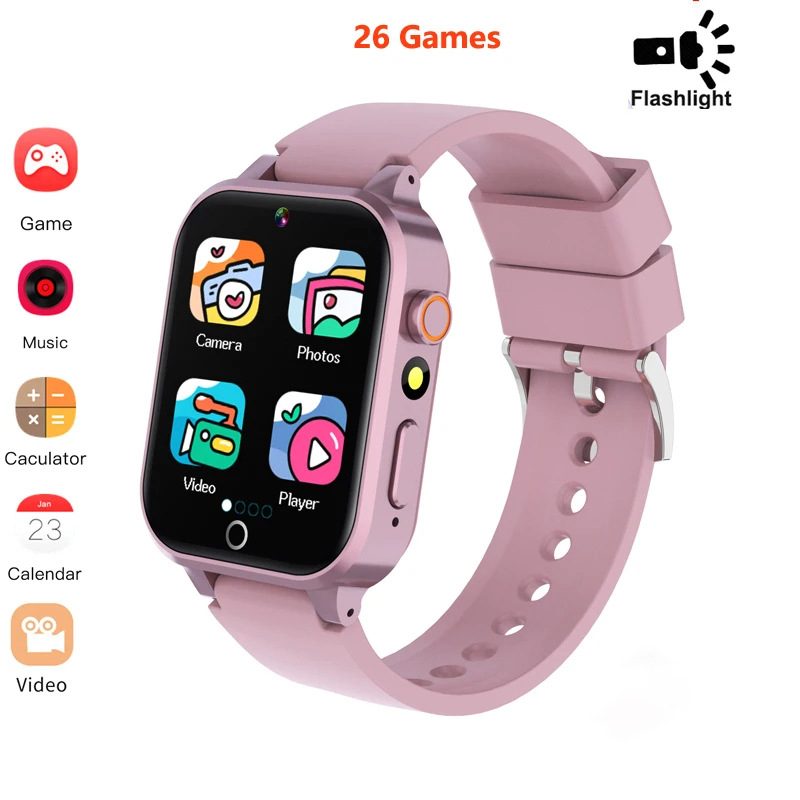 2024. aasta uus piiriülene Amazoni lastekell sisaldab 24 tüüpi puslemänge HD-ekraaniga lastekellal