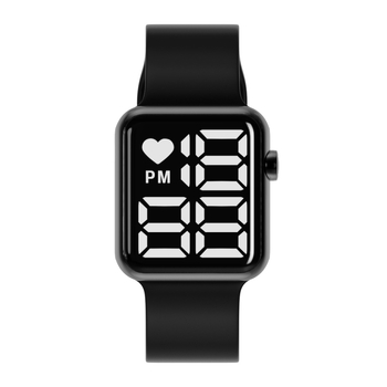 Y1 eksporta e-komercijas karsti pārdots LED digitālais pulkstenis zēniem un meitenēm, bērnu gaismas digitālais pulkstenis, ūdensizturīgs liels ciparnīcas ciparnīca