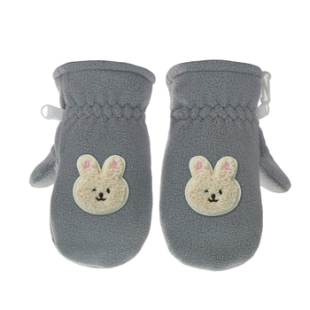 Νέα παιδικά γάντια με επένδυση fleece, γάντια αγοριών, χειμερινά γάντια κοριτσιών, τρισδιάστατα γάντια κινουμένων σχεδίων για μωρά