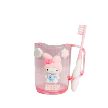 Kūrybingas burnos skalavimo puodelis, šepetėlis, puodelis, mielas plovimo puodelis, animacinis puodelis, kūdikio dantukų stiklainis, berniuko ir mergaitės puodelis, poros puodelis