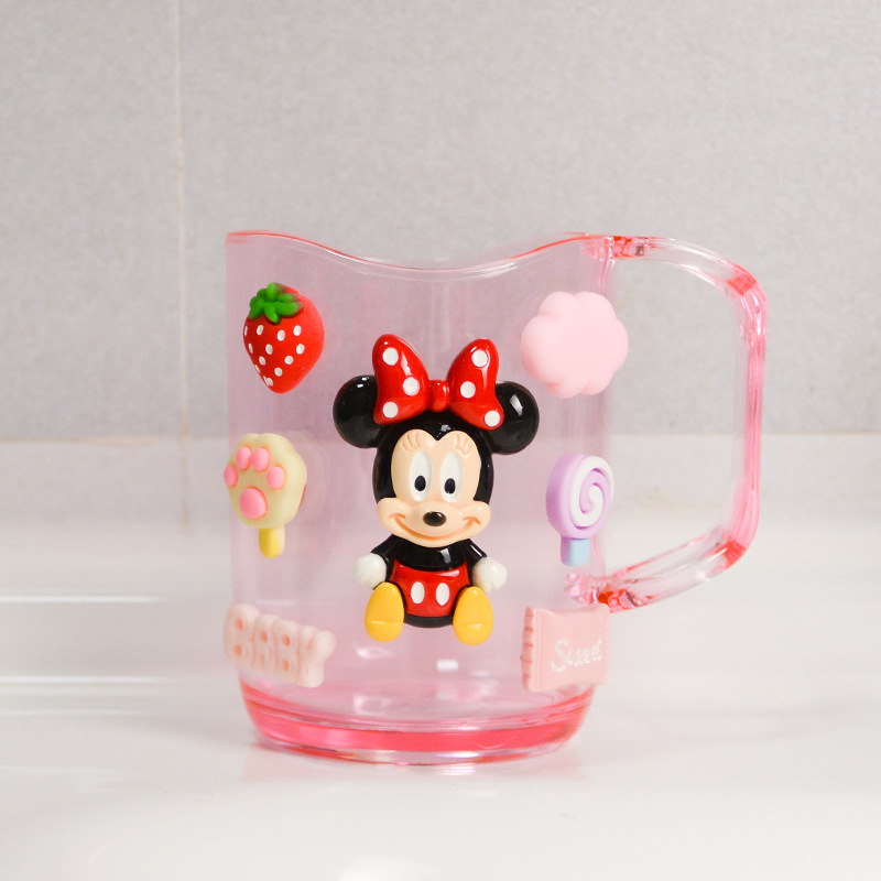 Kūrybingas burnos skalavimo puodelis, šepetėlis, puodelis, mielas plovimo puodelis, animacinis puodelis, kūdikio dantukų stiklainis, berniuko ir mergaitės puodelis, poros puodelis