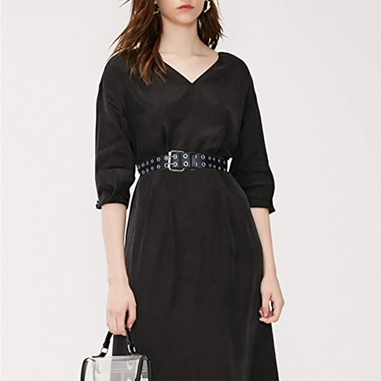 Moderan europski i američki punk remen s dvostrukom kopčom za žene, bijeli remen s dvostrukom šupljom kopčom za traperice