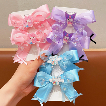 Vaikiška Kulomi plaukų juosta mergaitėms, mielas Sanrio kaspinas, animacinis kaspinas mergaitėms, nulaužtų plaukų juostos galvos apdangalas