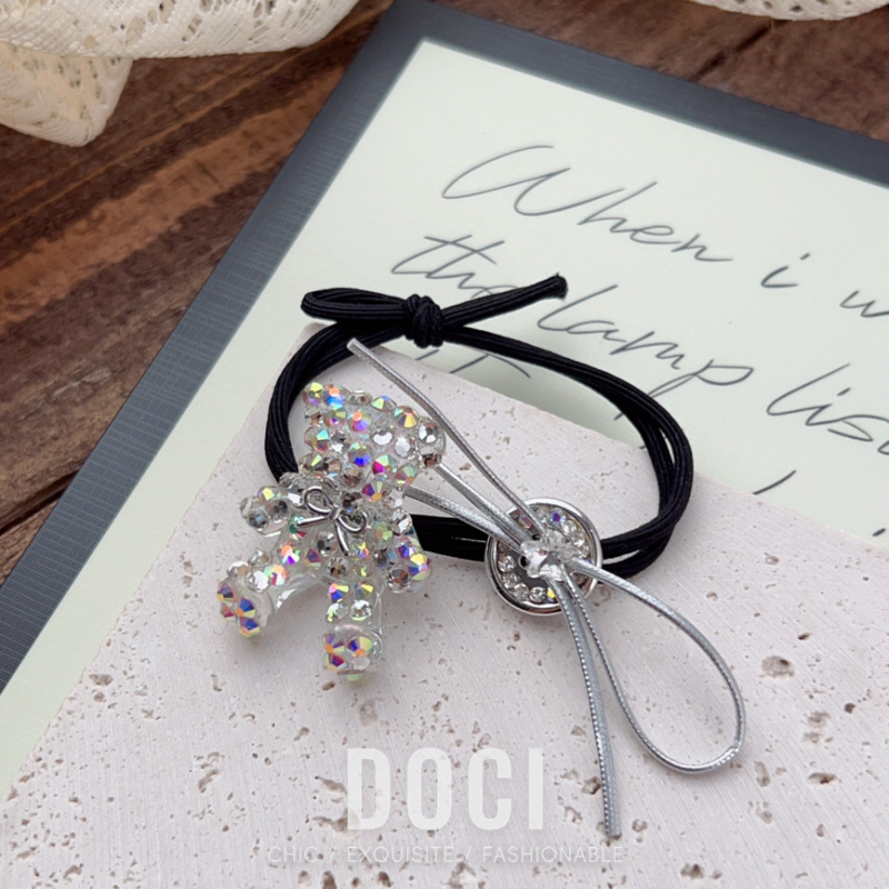 „Sanrio“ animacinių filmukų ryškių deimantų ančių segtukų plaukų segtukas, saldūs mergaitiški kirpčiukai, nulūžę plaukai, šoninis segtukas, lengviausiai tinkantis, nekenkia plaukams.