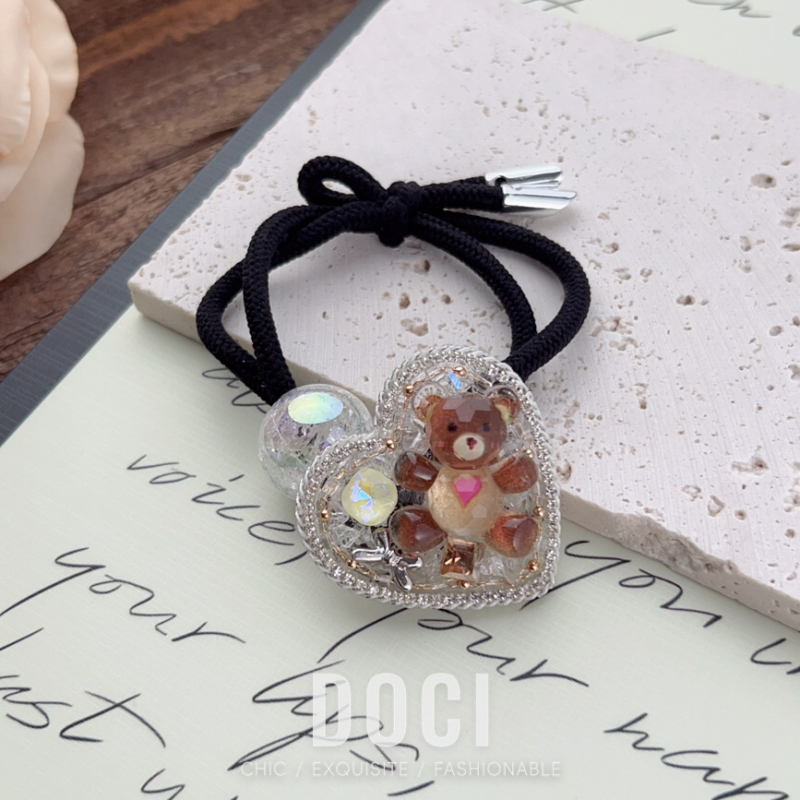 „Sanrio“ animacinių filmukų ryškių deimantų ančių segtukų plaukų segtukas, saldūs mergaitiški kirpčiukai, nulūžę plaukai, šoninis segtukas, lengviausiai tinkantis, nekenkia plaukams.