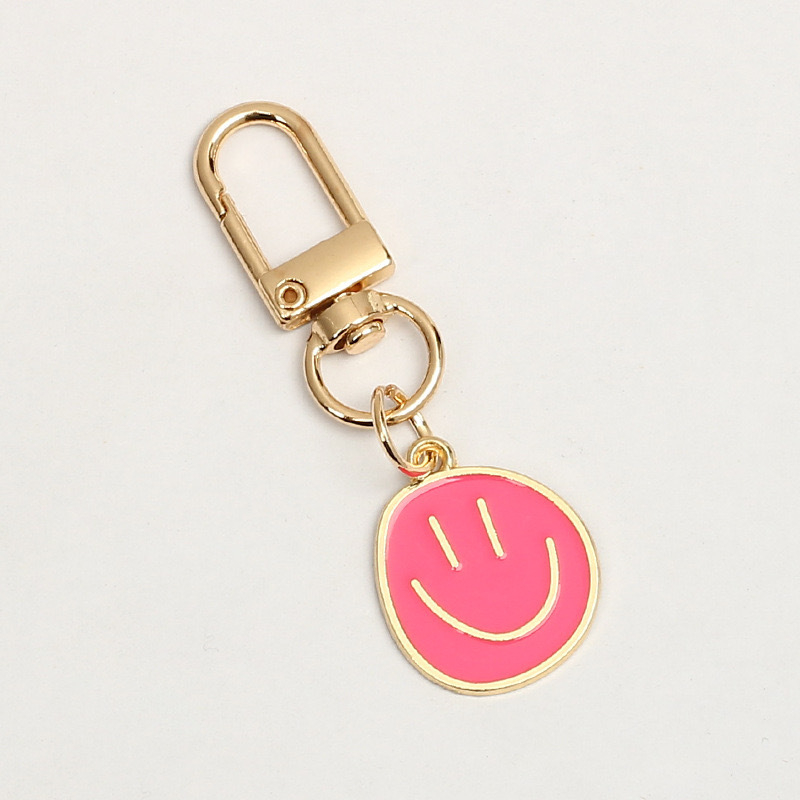 Διασυνοριακό νέο σχολικό μπρελόκ πρώτης ημέρας δώρο δημιουργικό ουράνιο τόξο μεταλλικό smiley κοσμήματα διακοσμητικό κρεμαστό κόσμημα