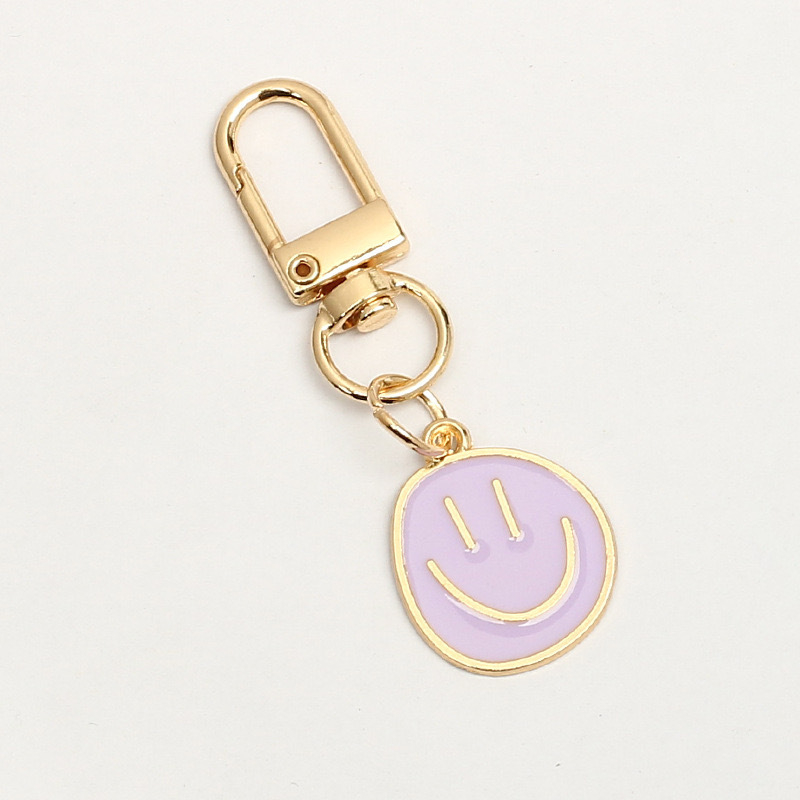 Διασυνοριακό νέο σχολικό μπρελόκ πρώτης ημέρας δώρο δημιουργικό ουράνιο τόξο μεταλλικό smiley κοσμήματα διακοσμητικό κρεμαστό κόσμημα