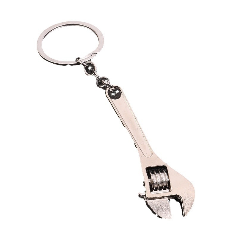 Kuum simulatsioonitööriista võtmehoidja metallist loominguline mutrivõti Võtmehoidja autole väike reguleeritav kingitusripats