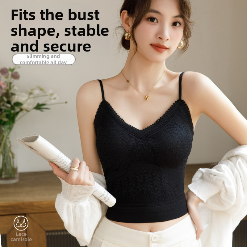 Νέο στυλ δαντέλας καυτού κοριτσιού όμορφη πλάτη πάγου από μετάξι εσώρουχο γυναικών καμιζόλα μονοκόμματο στήθος καυτού κοριτσιού εσωτερικής φθοράς εξωτερικής φθοράς βάσης