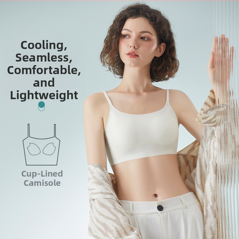 U-образен красив гръб, дамски, ледено копринен, летен, малък, с подплънки за гърди, външна жилетка, всичко в едно, безшевен, голям, без гръб