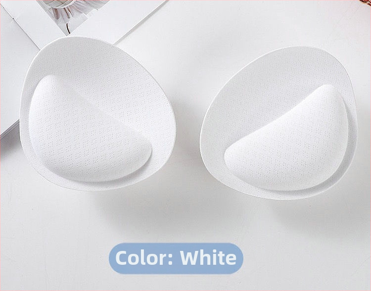 Latekspuuvillast rinnahoidjapadjad, 6 cm paksendatud, väikeste rindade kortsutamiseks, selja ilu rõhutamiseks, asenduskäsnaga sisetükid, seksikas kortsutamine