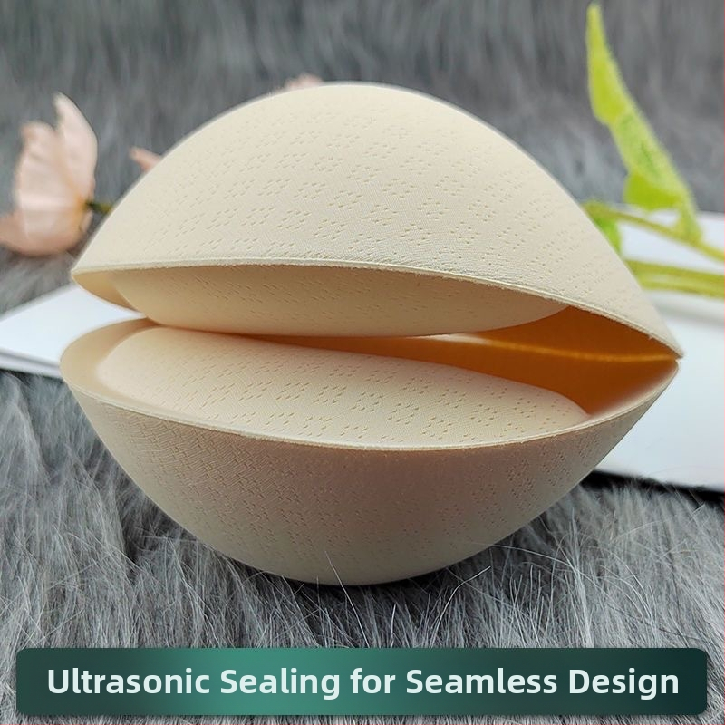 Латексови памучни подплънки за сутиен 6 см, удебелени за събиране на малък бюст, подчертаващи красотата на гърба, резервни гъбени вложки, секси събиране