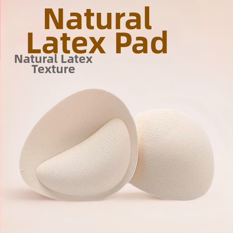 Латексови памучни подплънки за сутиен 6 см, удебелени за събиране на малък бюст, подчертаващи красотата на гърба, резервни гъбени вложки, секси събиране