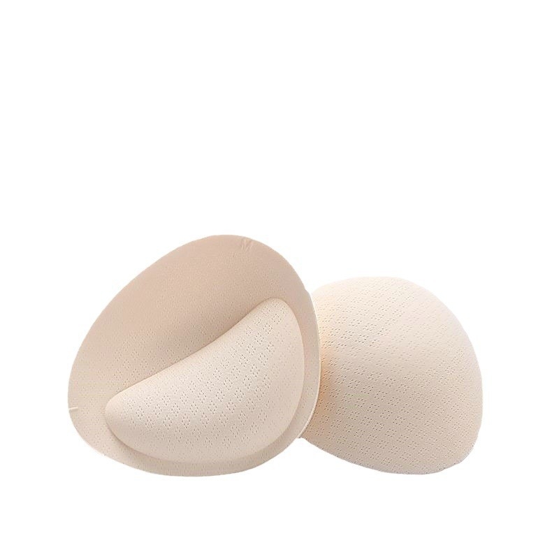 Latekspuuvillast rinnahoidjapadjad, 6 cm paksendatud, väikeste rindade kortsutamiseks, selja ilu rõhutamiseks, asenduskäsnaga sisetükid, seksikas kortsutamine