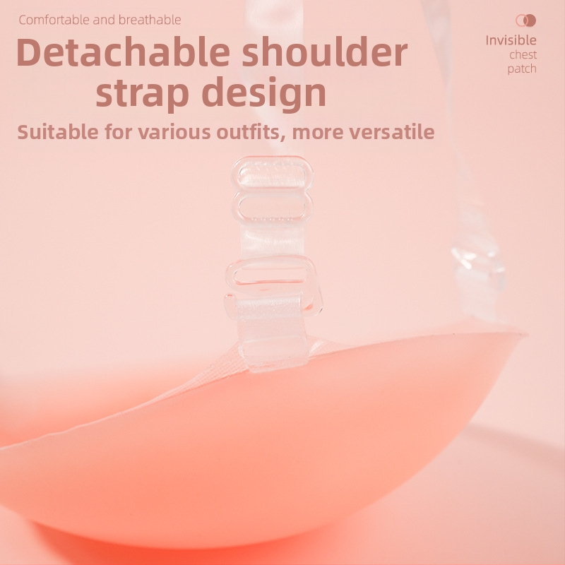 Силиконови стикери за гърди с невидим сутиен за жени сватбени снимки с push up подплънки за гърди силиконови стикери за гърди ... невидим сутиен