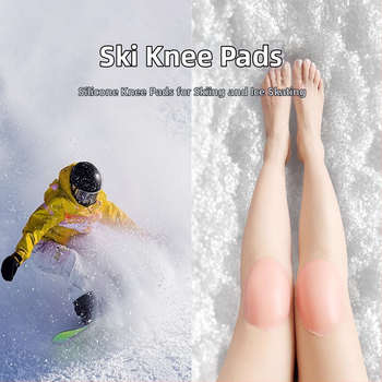 Sügise ja talve suusatamise silikoonist põlvekaitsmed kukkumisvastased artefaktiga paksendatud põlvekaitsmed iluuisutamiseks külmumisvastased sisemised põlvekaitsmed naistele