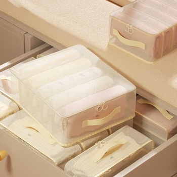 Voodipõhja sahtliga riiete hoiukast Läbipaistev nailonvõrgust hoiukott Majapidamisriiete lamekott Riided