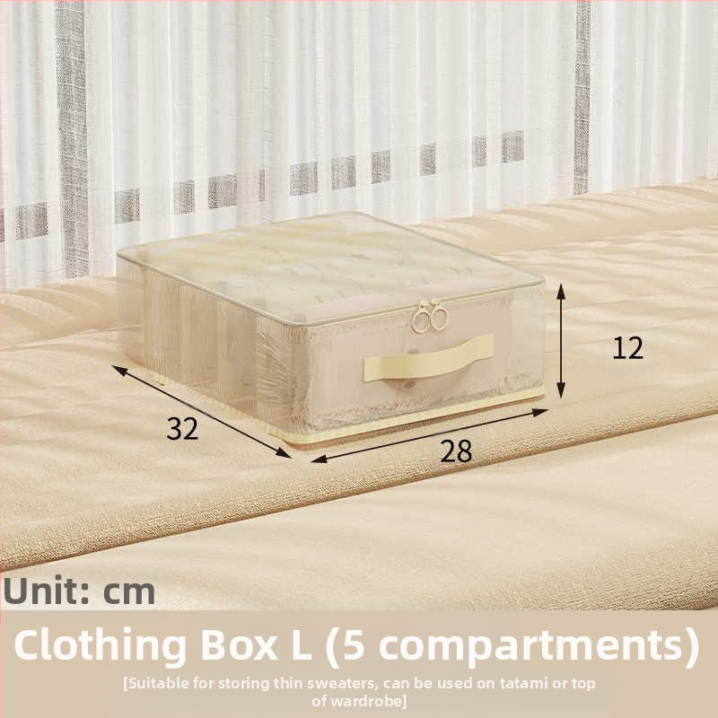 Voodipõhja sahtliga riiete hoiukast Läbipaistev nailonvõrgust hoiukott Majapidamisriiete lamekott Riided