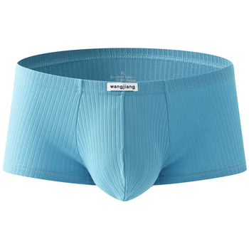 Σετ ανδρικών εσωρούχων Jj από καθαρό βαμβάκι, ανεξάρτητων εσώρουχων, μπόξερ με χαμηλή μέση, σέξι, τετράγωνα εσώρουχα για αγόρια. Ανδρικά εσώρουχα από καθαρό βαμβάκι