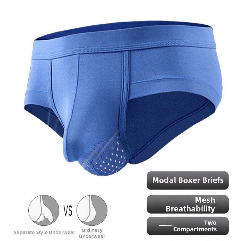 Gunshot Separate meeste aluspesu meeste modaalsed antibakteriaalsed elevandi ninaga munandikoti taskuga hingavad seksikad aluspüksid