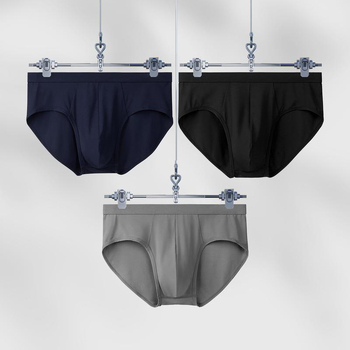 80. modālas vīriešu biksītes, plānas, vienkrāsainas, bezšuvju apakšveļas zēniem, vidukļa un izmēra, Zhongshan apakšveļas vairumtirdzniecībā