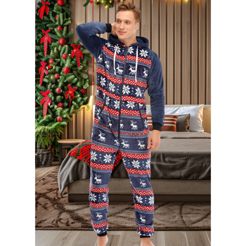 Europos ir Jungtinių Valstijų karta, tarpvalstybinė „Amazon“ vyriška flanelinė kalėdinė Helovino kombinezono pižama, namų apranga