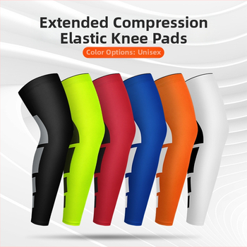 Korvpalli jalgpalli pikendatud sääretoed spordi põlvetoed jooksmiseks, fitness, päikesekaitse, veniv ratsutamine, säärekate meestele HX004