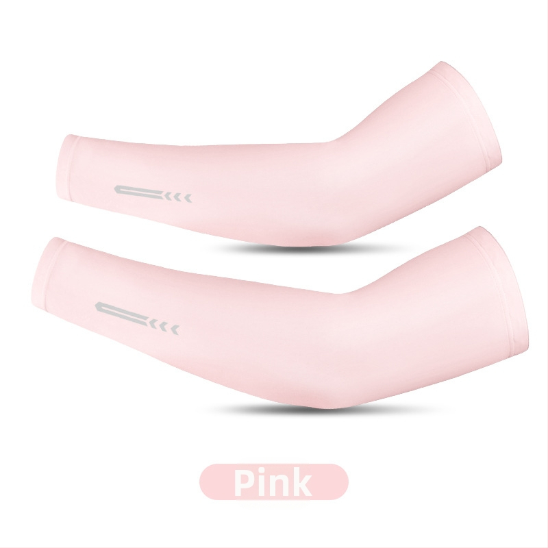 Didmeninė prekyba „Ice Silk“ apsauginėmis rankovėmis nuo saulės vyrams ir moterims, vasarinė apsauga nuo UV spindulių, vairuojant, žvejojant, plona, naktinio bėgimo, atšvaitinė rankovė.