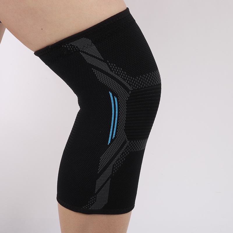 Tvornički pleteni najlonski štitnici za koljena, topli štitnici za koljena, udobni elastični neklizajući sportski štitnici za trčanje i jahanje