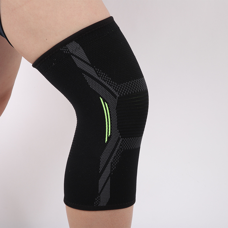 Tvornički pleteni najlonski štitnici za koljena, topli štitnici za koljena, udobni elastični neklizajući sportski štitnici za trčanje i jahanje
