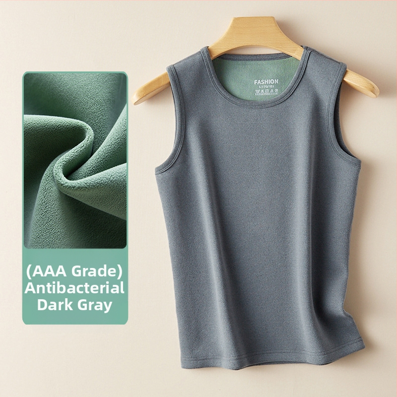 Antibakterinė poliarinė vilnonė žieminė vyriška laisvalaikio stiliaus liemenė su vilnos pamušalu, stora, šilta, odai draugiška, šalčiui atspari liemenė