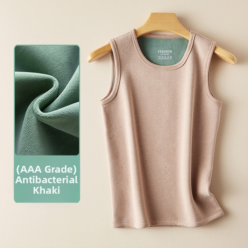 Antibakterinė poliarinė vilnonė žieminė vyriška laisvalaikio stiliaus liemenė su vilnos pamušalu, stora, šilta, odai draugiška, šalčiui atspari liemenė