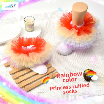 Nelja aastaaja laste pitsist sokid, armsad neljakihilised võrkkangast tüdrukute tantsusokid, mugavad ja hingavad lastesokid