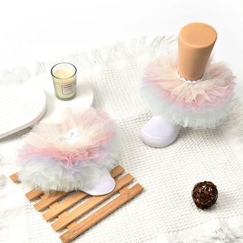 Nelja aastaaja laste pitsist sokid, armsad neljakihilised võrkkangast tüdrukute tantsusokid, mugavad ja hingavad lastesokid