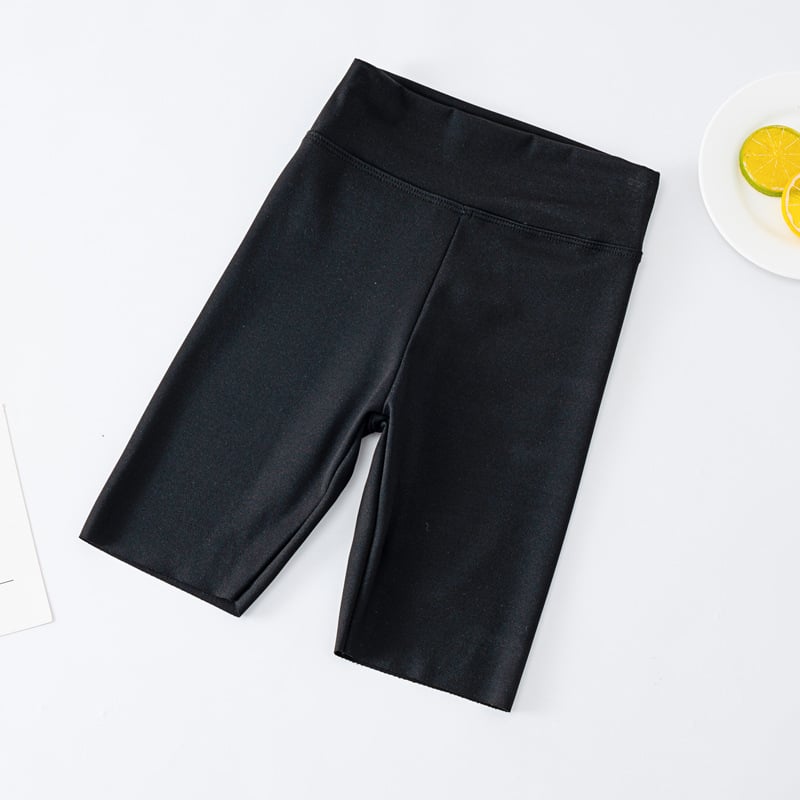 Pantaloni de yoga pentru copii, pantaloni de yoga subțiri de vară pentru fete, pantaloni cu cinci puncte, talie înaltă, pantaloni scurți, Slim-fit, respirabili, Barbie